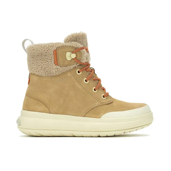 Women Merrell Boots Marquette Thermo Lace Waterproof Tan