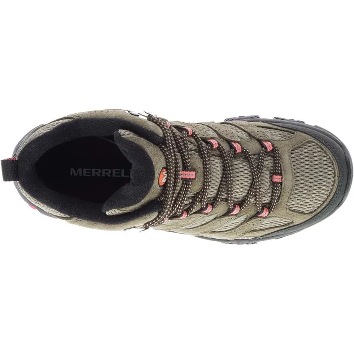 Women Merrell Boots Moab 3 Mid GORETEX Olive