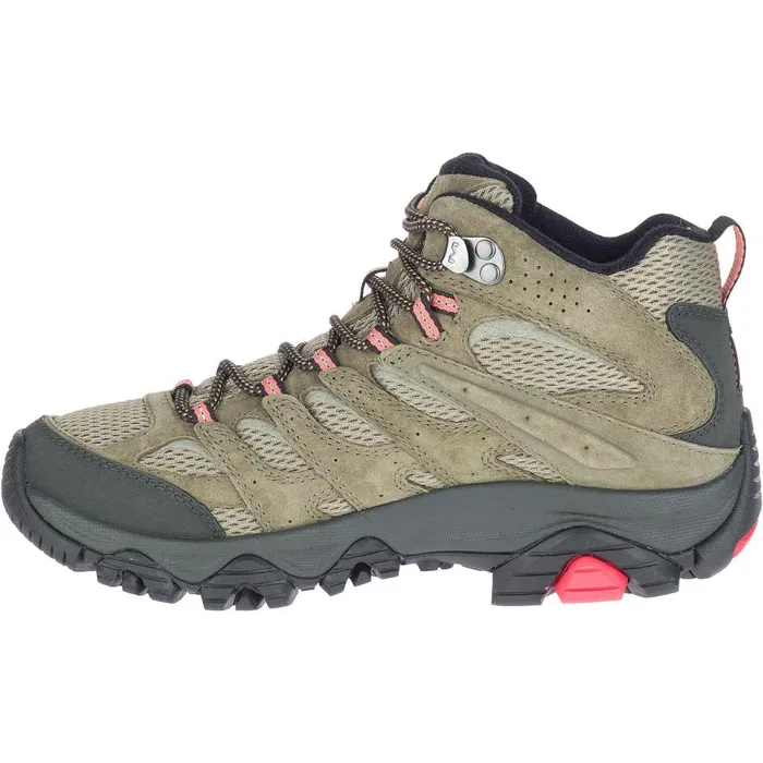Women Merrell Boots Moab 3 Mid GORETEX Olive