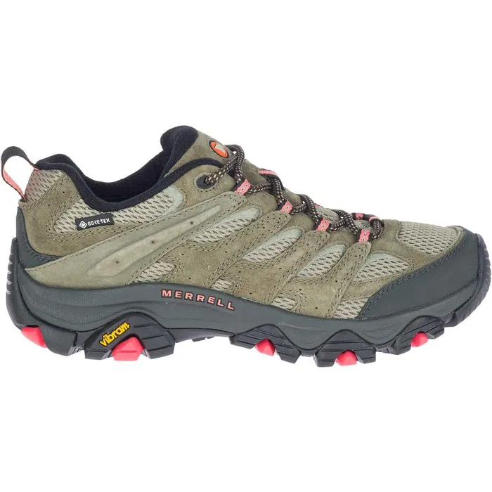 Women Merrell Shoes Moab 3 GORETEX Olive