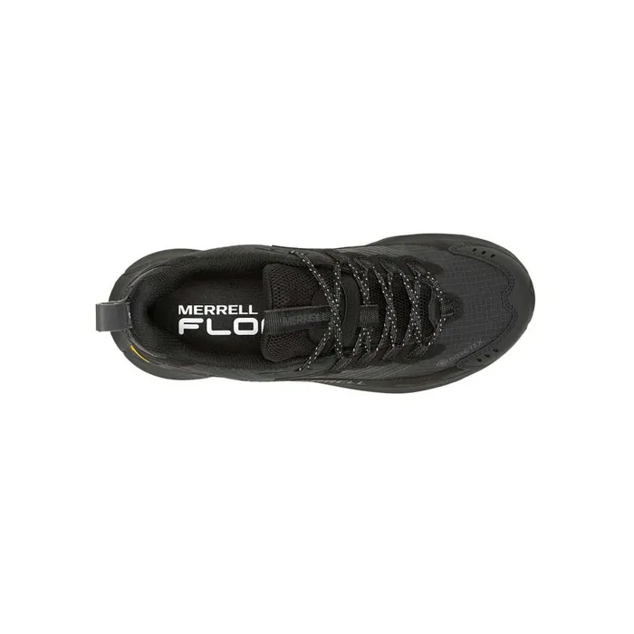 Women Merrell Shoes Moab Speed 2 GORETEX Triple Black Women Merrell Shoes Moab Speed 2 GORETEX Triple Black