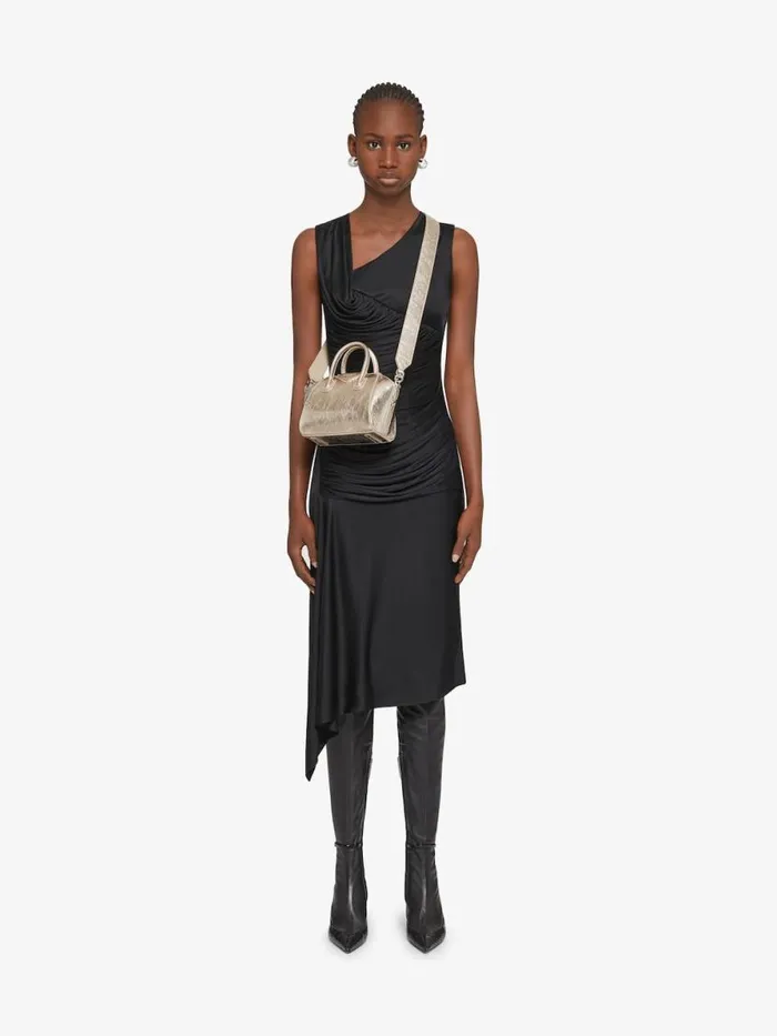 Women Micro Bags Givenchy Antigona Toy Bag In Laminated Leather Dusty Goldennatural Beige Women Micro Bags Givenchy Antigona Toy Bag In Laminated Leather Dusty Goldennatural Beige