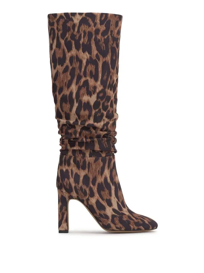 Women Minerva Knee High Boot In Leopard Jessica Simpson Boots and Booties