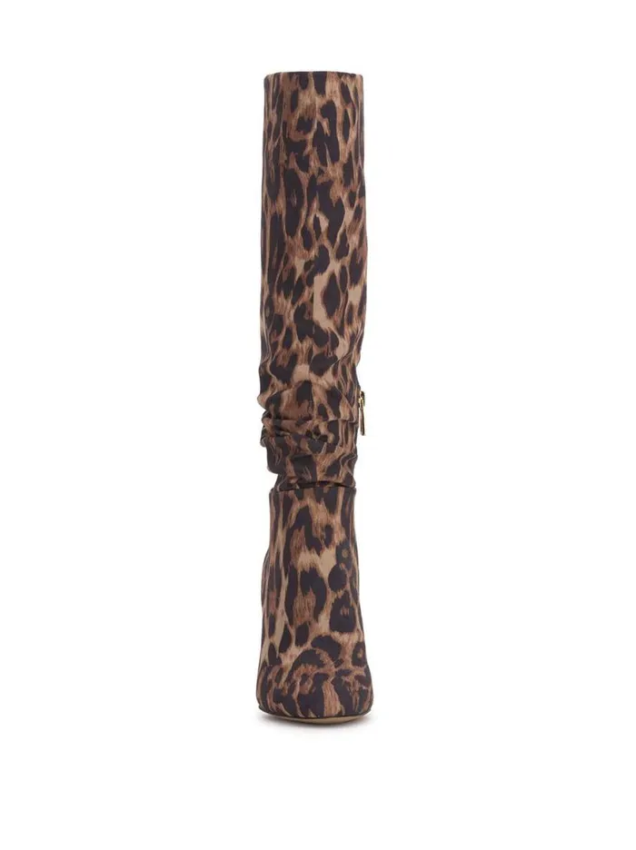 Women Minerva Knee High Boot In Leopard Jessica Simpson Boots and Booties