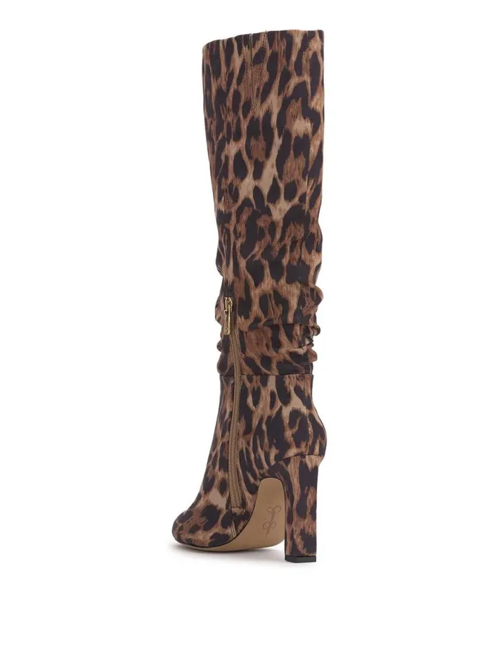Women Minerva Knee High Boot In Leopard Jessica Simpson Boots and Booties