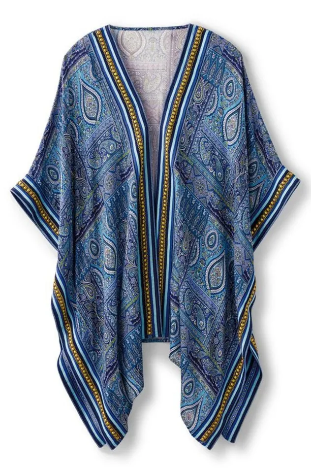 Women Miravelle Kimono Azores Scarf Soft Surroundings Toppers