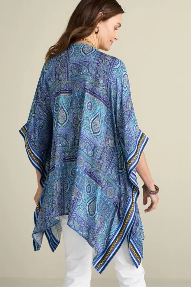 Women Miravelle Kimono Azores Scarf Soft Surroundings Toppers