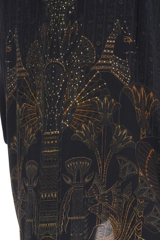 Women Modest Clothing Camilla Long Sleeve Jumper With Print Back Cobra King