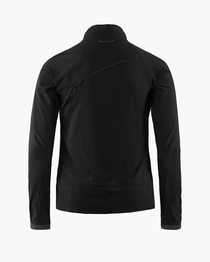 Women Nal Windbreaker Jacket Black Klttermusen Wind Resistant Jackets