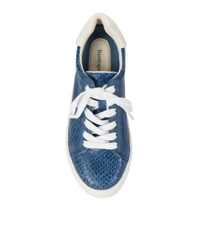 Women Nishelle Lace Up Sneaker Ocean Snake Baretraps Sneakers