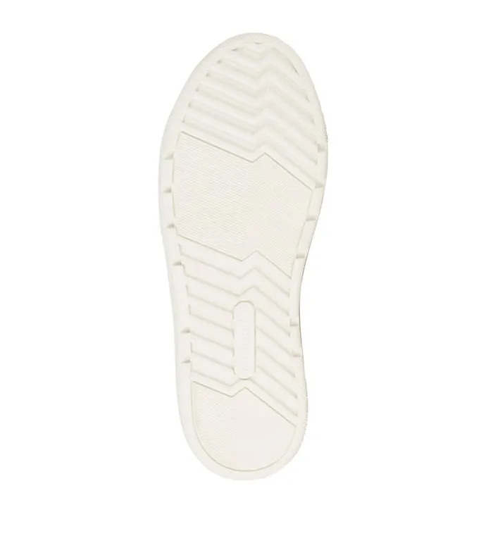 Women Nishelle Lace Up Sneaker Whitemulti Flower Canvas Baretraps Flats and Loafers