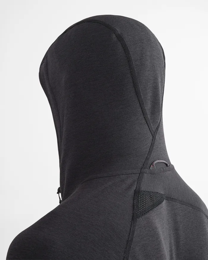 Women Njorun 20 Hoodie Raven Klttermusen Fleeces and Sweaters