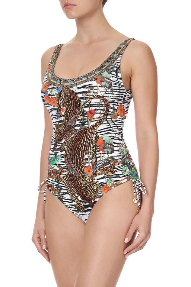 Women One Pieces Camilla Rouched One Piece Cosmic Conflict