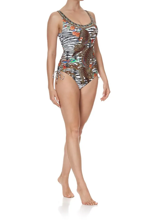 Women One Pieces Camilla Rouched One Piece Cosmic Conflict