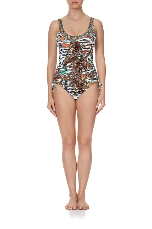 Women One Pieces Camilla Rouched One Piece Cosmic Conflict