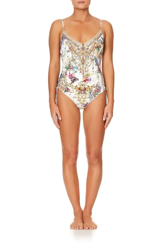 Women One Pieces Camilla Rouched Side One Piece By The Meadow