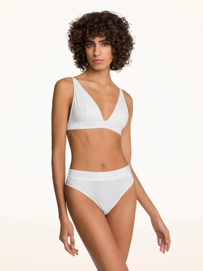 Women Panties Wolford Beauty Cotton Brief Pearl