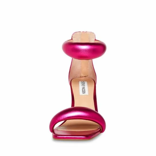 Women PARTAY PINK METALLIC Pink Metallic Steve Madden Heels