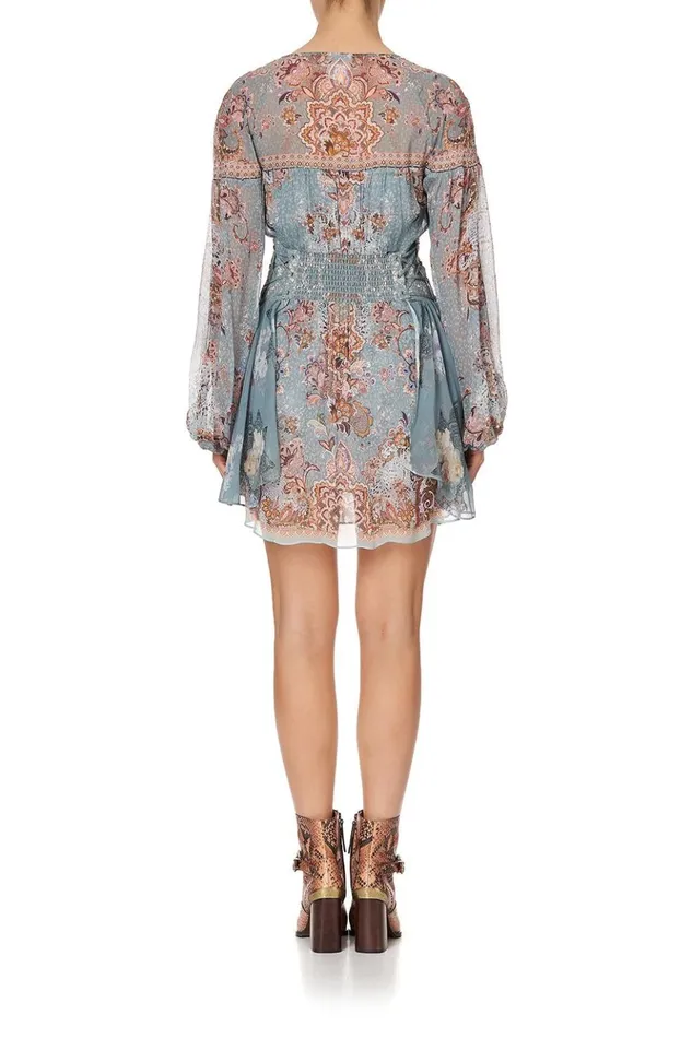 Women Party Dresses Camilla Button Through Dress With Waistband Le Palais Du Zahir