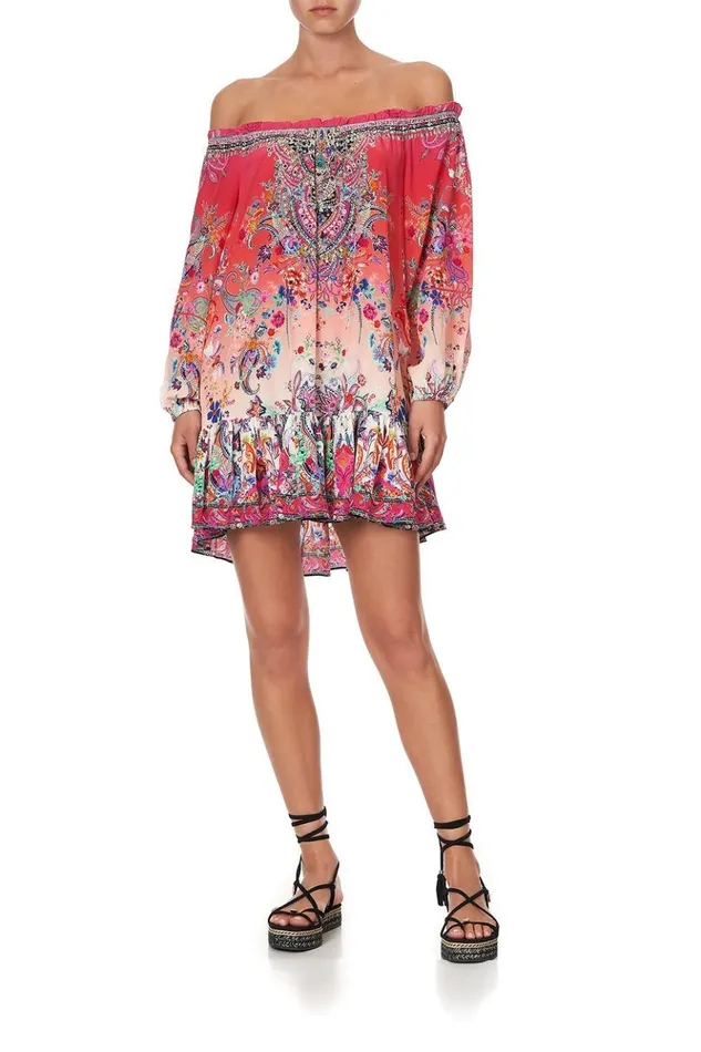 Women Party Dresses Camilla Off Shoulder Dress With Straps Free Love