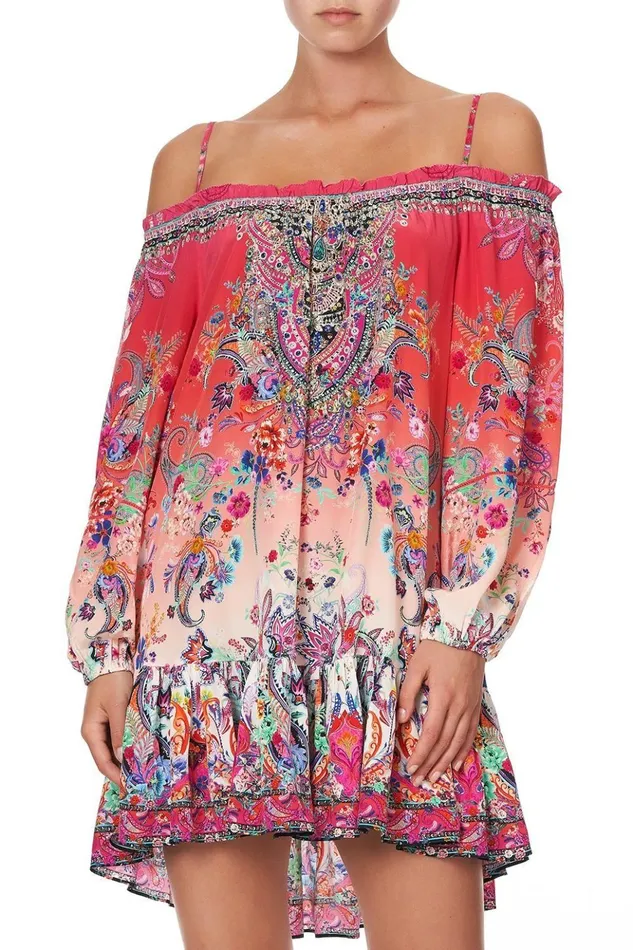Women Party Dresses Camilla Off Shoulder Dress With Straps Free Love
