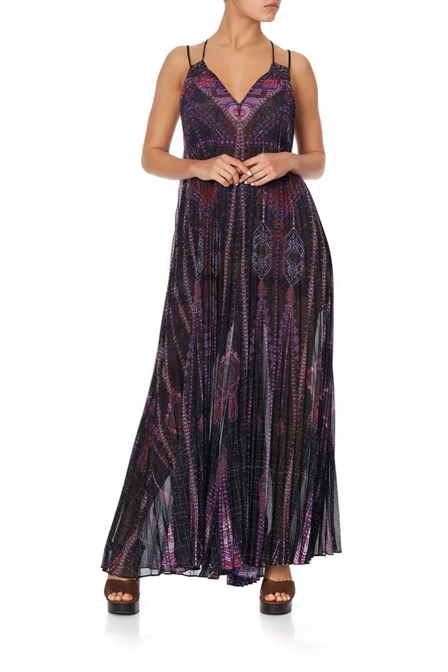 Women Party Dresses Camilla Pleated Jumpsuit With Yoke Mina Mina
