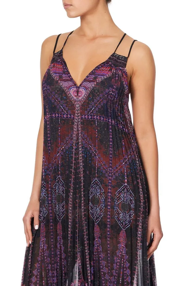 Women Party Dresses Camilla Pleated Jumpsuit With Yoke Mina Mina