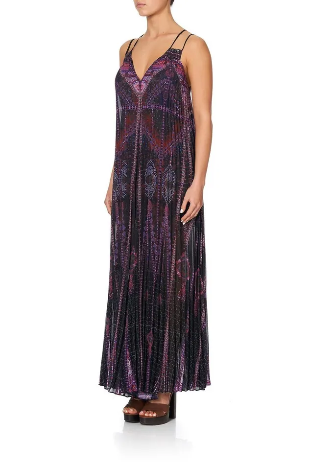 Women Party Dresses Camilla Pleated Jumpsuit With Yoke Mina Mina