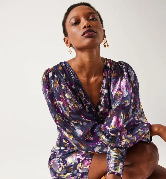 Women Patterned Lam Dress 8211 Multicolour Print Promod Dresses Women Patterned Lam Dress 8211 Multicolour Print Promod Dresses
