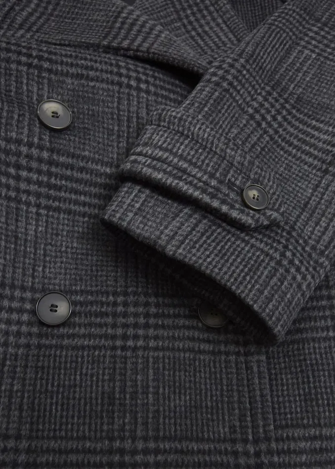 Women Peckworth Coat With Wool Grey Multi Hobbs Coats and Jackets