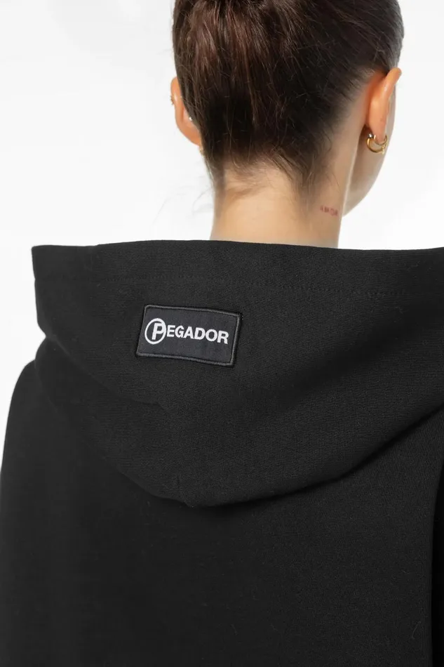 Women Pegador Hoodies Bonnie Oversized Hoodie Washed Black Women Pegador Hoodies Bonnie Oversized Hoodie Washed Black