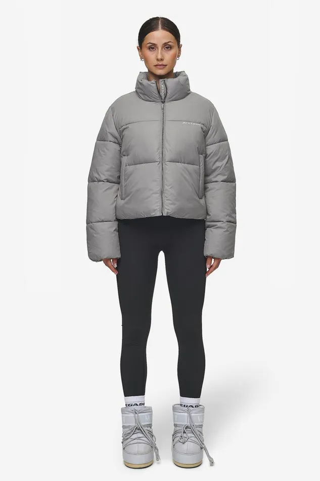 Women Pegador Jacken Georgia Puffer Jacket Rock Grey