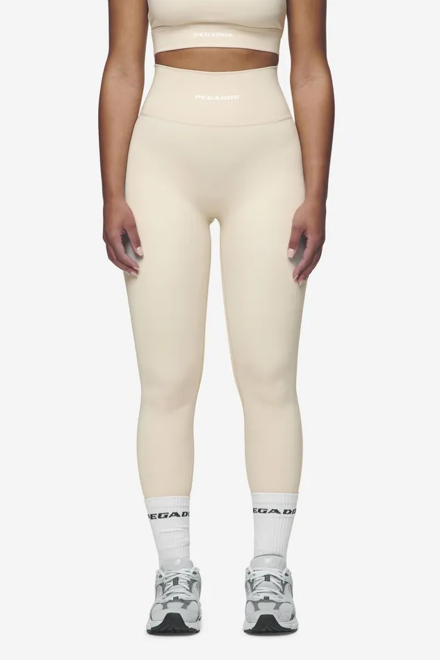 Women Pegador Leggings Leya Leggings Coast Sand White