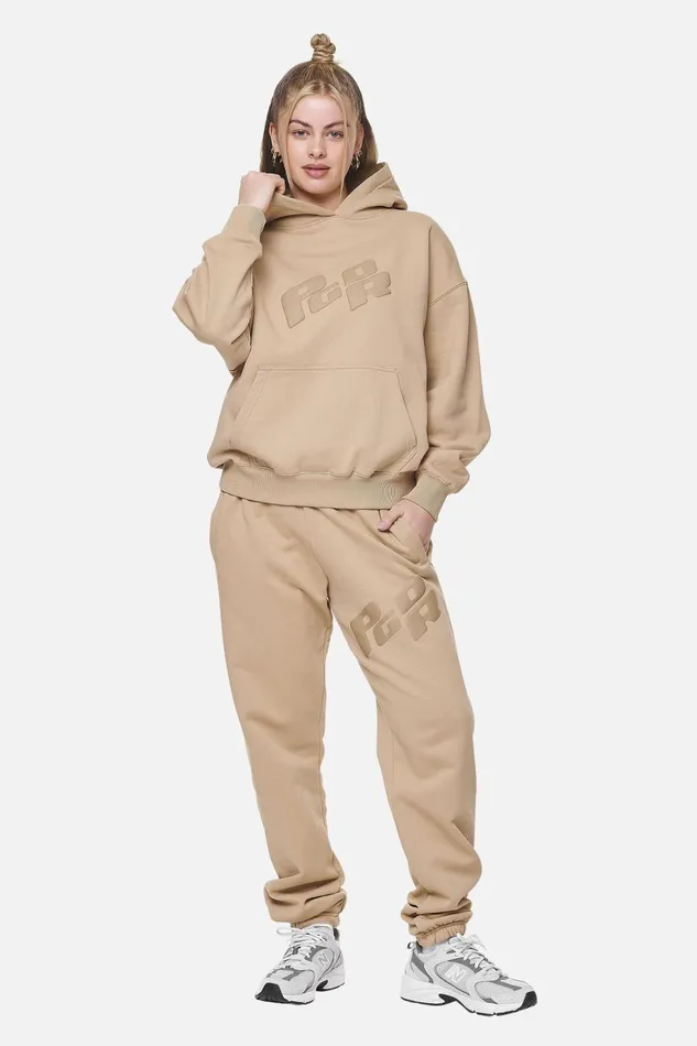 Women Pegador Pants Julago High Waisted Sweat PantsWashed Safari Sand