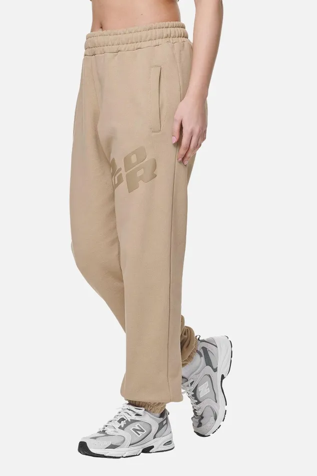 Women Pegador Pants Julago High Waisted Sweat PantsWashed Safari Sand