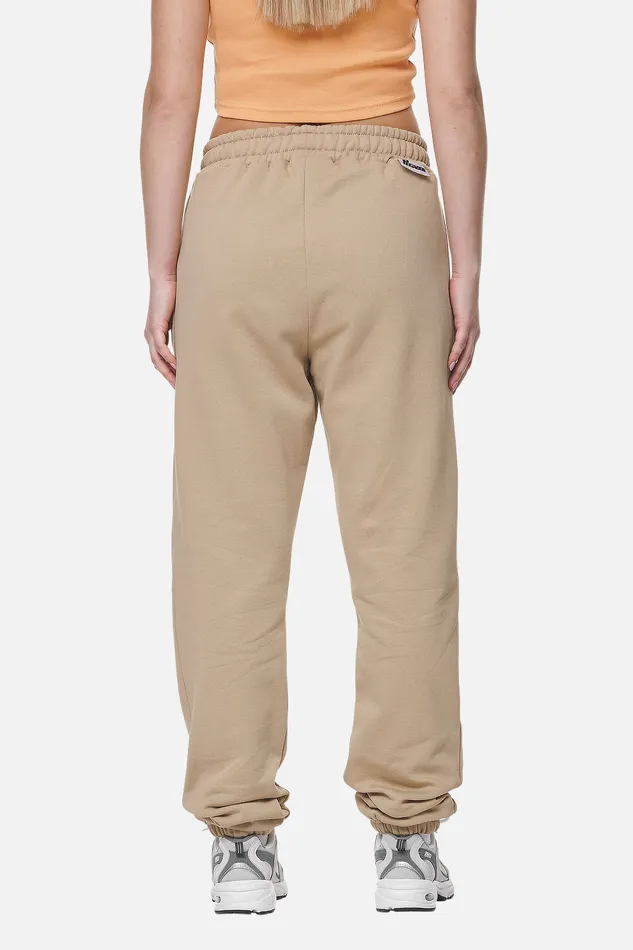 Women Pegador Pants Julago High Waisted Sweat PantsWashed Safari Sand