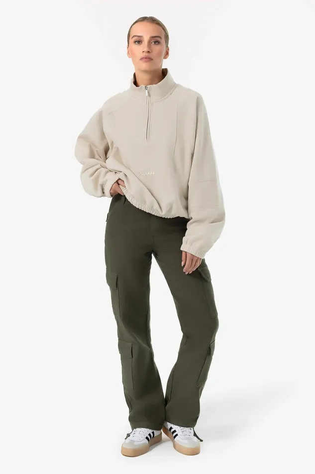 Women Pegador Pants Lia Wide Cargo Pants Basic Olive