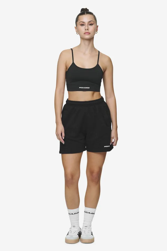 Women Pegador Shorts Sully High Waisted Shorts Black White Gum Women Pegador Shorts Sully High Waisted Shorts Black White Gum