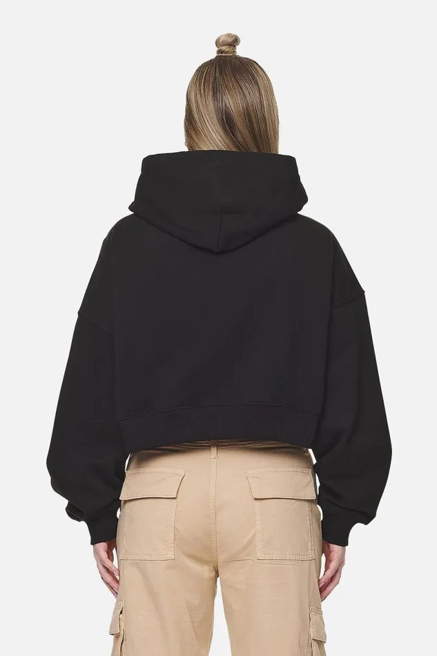 Women Pegador Zip Hoodies Marla Cropped Zip HoodieBlack White Gum Women Pegador Zip Hoodies Marla Cropped Zip HoodieBlack White Gum