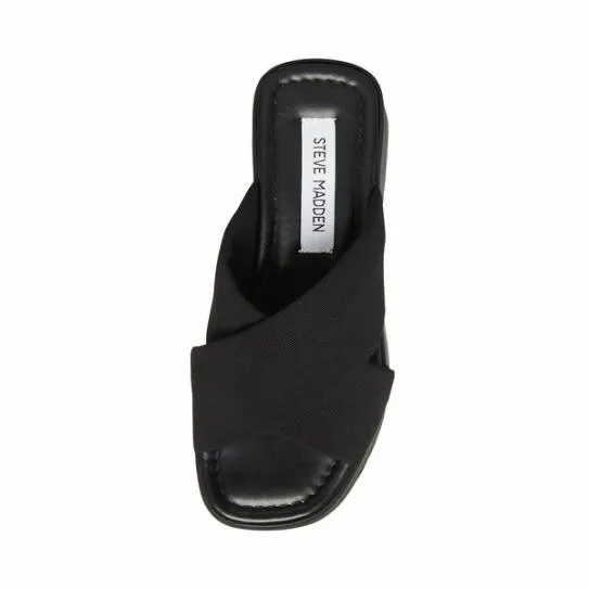Women PHOEBE BLACK Black Steve Madden Sandals