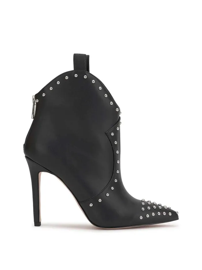 Women Pixillez Studded Bootie In Black Jessica Simpson Boots and Booties
