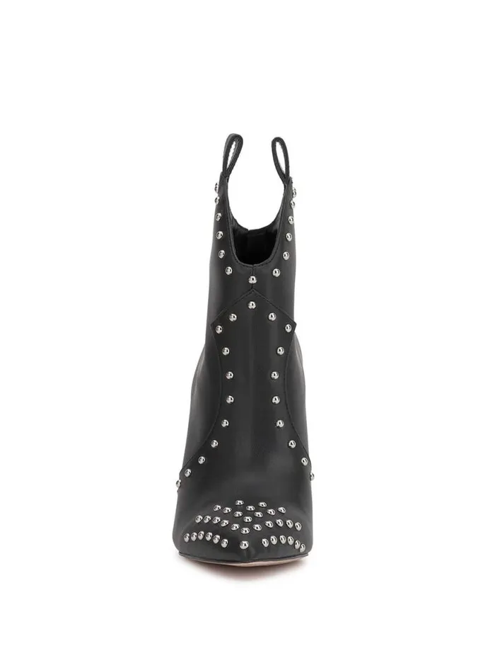 Women Pixillez Studded Bootie In Black Jessica Simpson Boots and Booties