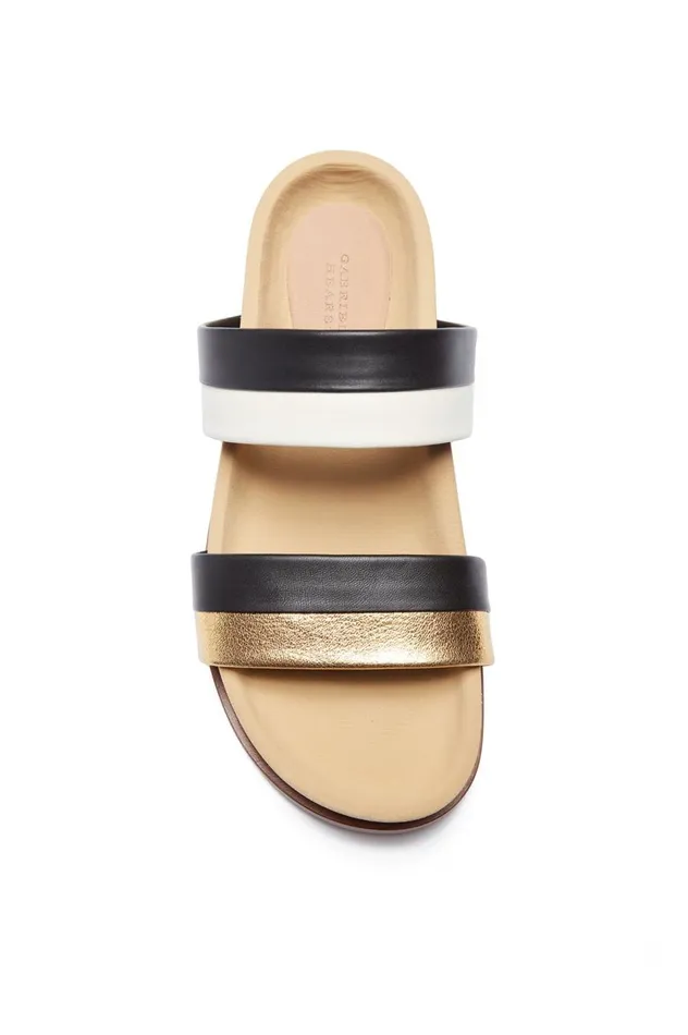 Women Platforms Gabriela Hearst Striker Platform Sandal In Multicolor Leather