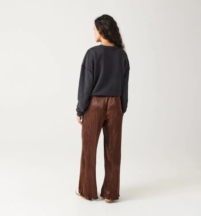Women Pleat Trousers 8211 Copper Promod Trousers