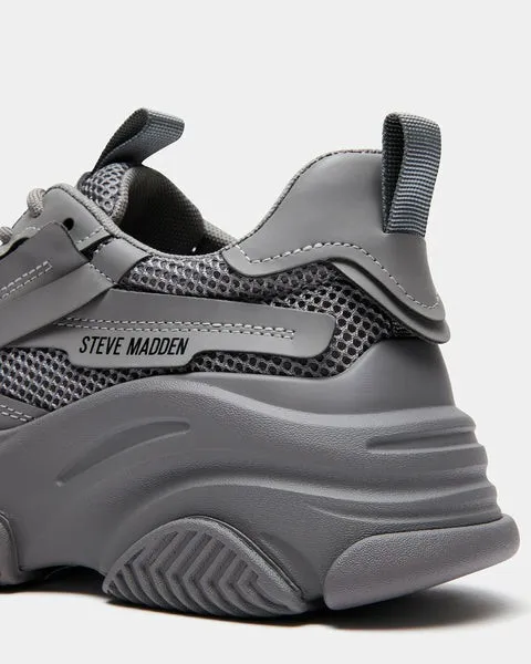 Women POSSESSION CHARCOAL Charcoal Steve Madden Sneakers Women POSSESSION CHARCOAL Charcoal Steve Madden Sneakers