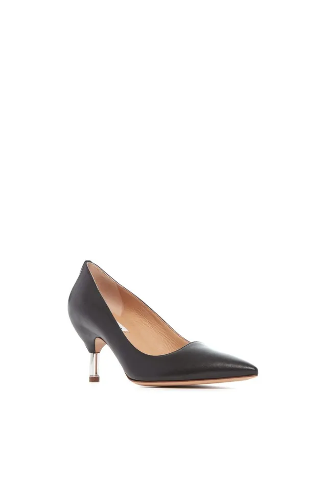 Women Pumps Gabriela Hearst Sofia Pump Heel In Black Leather