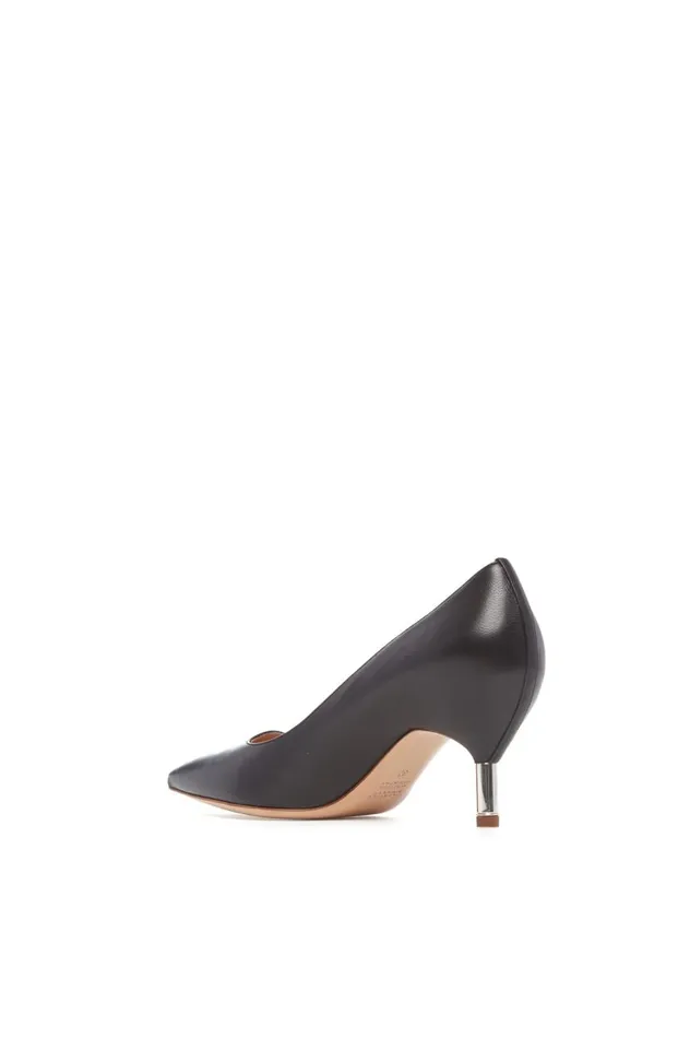 Women Pumps Gabriela Hearst Sofia Pump Heel In Black Leather