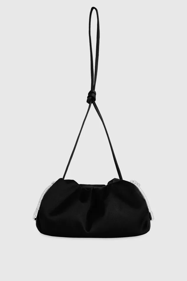 Women Rebecca Minkoff Clutches Tied Up Clutch Black