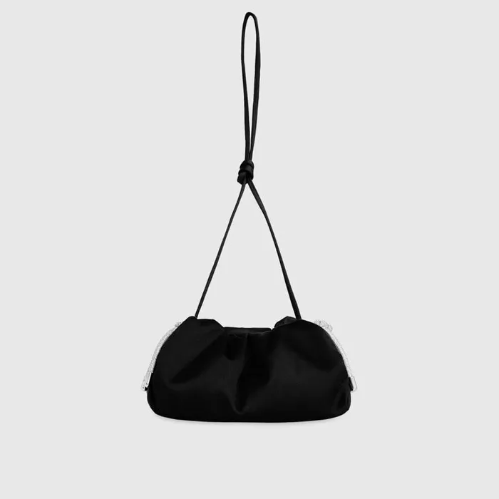 Women Rebecca Minkoff Clutches Tied Up Clutch Black Women Rebecca Minkoff Clutches Tied Up Clutch Black