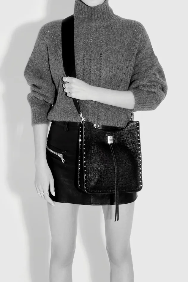 Women Rebecca Minkoff Crossbody Bags Darren Medium Feed Shadow